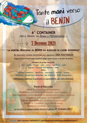 Tante Mani verso il Benin - 6° Container